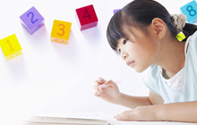 学習する子供